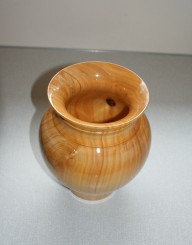 This vase won a commended certificate for Howard Overton